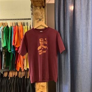 Vintage Soviet Union “I Must Break You” Burgundy T-Shirt